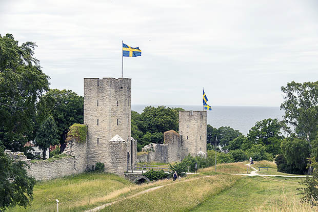 thành cổ Visby - hồ sơ visa thụy điển