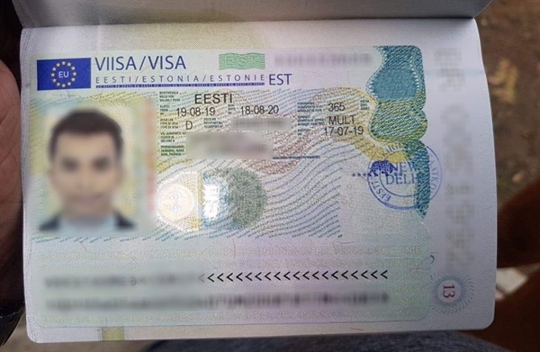 Visa Estonia loại C còn được gọi là visa Schengen