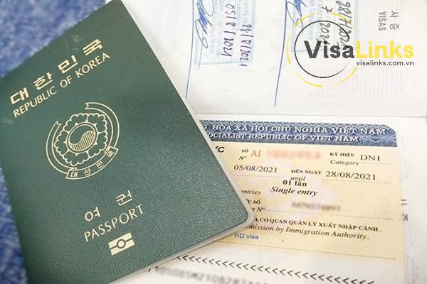 Thủ tục gia hạn visa cho người Hàn Quốc chi tiết