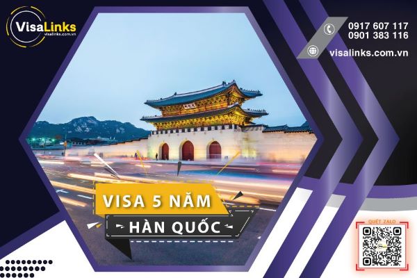 xin visa đi hàn quốc 5 năm