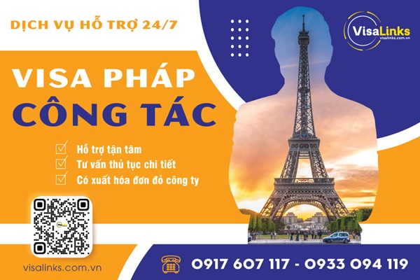 Dịch vụ hỗ trợ visa Pháp tại Visalinks