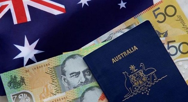 Phí xin visa du lịch kết hợp thăm thân Úc