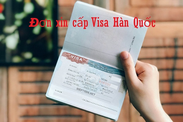 Thực hiện download mẫu đơn visa Hàn Quốc