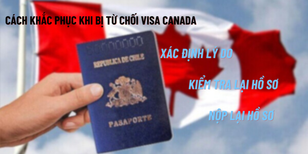 3 bước khắc phục khi bị từ chối visa Canada