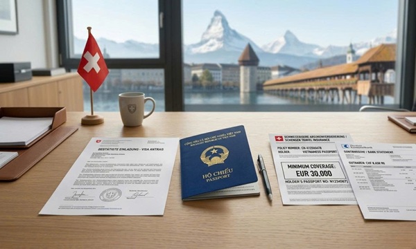Điều kiện xin visa thăm thân Thụy Sĩ