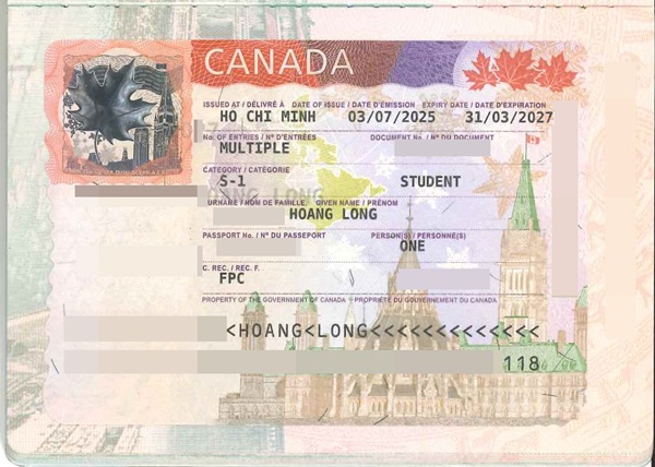 Các loại visa du học Canada
