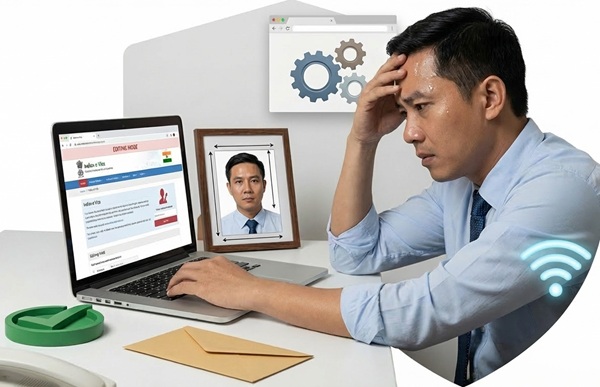 Cách khắc phục lỗi website khi đăng ký xin eVisa Ấn Độ