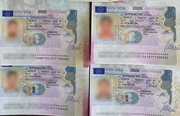Các loại visa Croatia