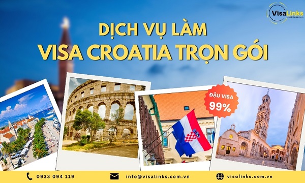 Dịch vụ xin visa Croatia trọn gói TPHCM