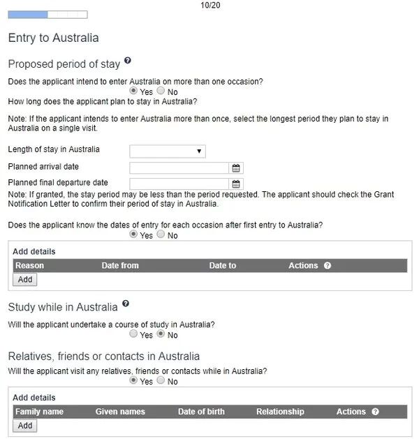 Entry to Australia – Thông tin nhập cảnh Úc
