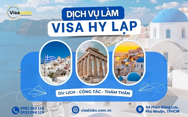 Dịch vụ xin visa Hy Lạp trọn gói uy tín TPHCM
