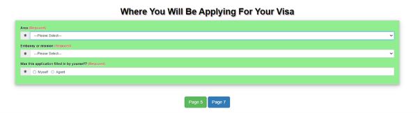 Where You Will Be Applying For Your Visa (Nơi nộp hồ sơ xin visa)