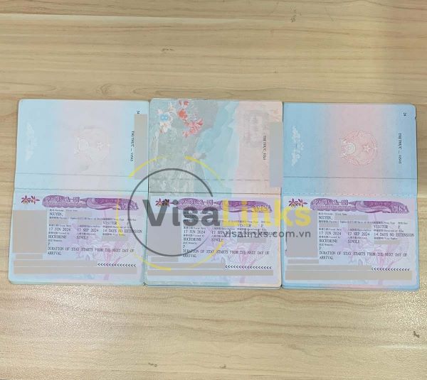 Lưu ý khi khai form xin visa Đài Loan