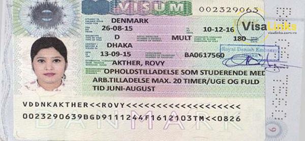 Các loại visa Đan Mạch sẽ có thời gian hiệu lực khác nhau