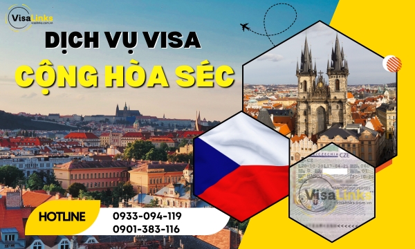 Dịch vụ làm visa Czech trọn gói, uy tín TPHCM