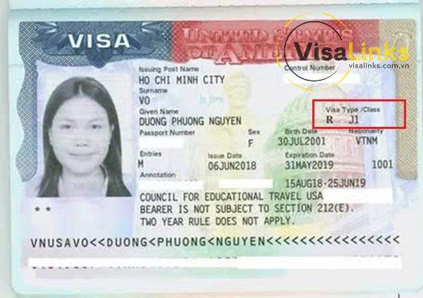 Visa Mỹ loại J1