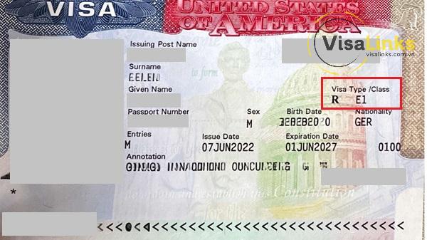 Visa không định cư diện lao động - Visa Mỹ E1