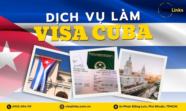 Dịch vụ làm visa Cuba trọn gói TPHCM