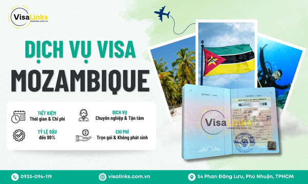 Dịch vụ làm visa Mozambique trọn gói, giá tốt TPHCM