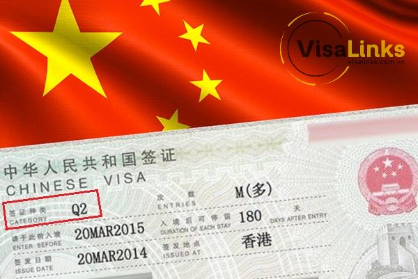 Visa thăm thân Trung Quốc loại Q2