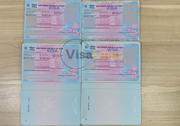 Xin visa đi Ấn Độ mất bao lâu đối với visa dán?