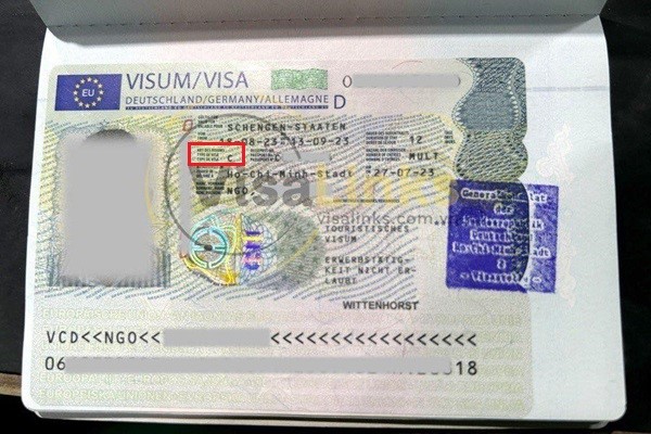 Visa ngắn hạn (Visa Đức loại C)