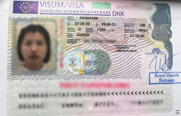 Các loại visa Đan Mạch