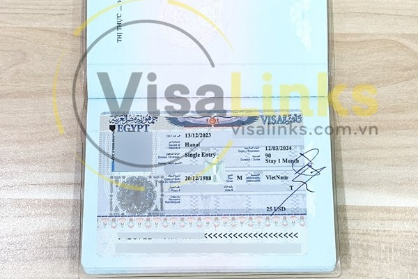 Ai Cập miễn visa cho những nước nào?