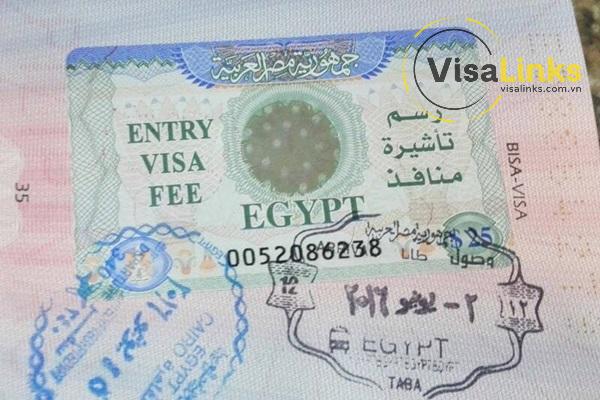 Các loại visa Ai Cập