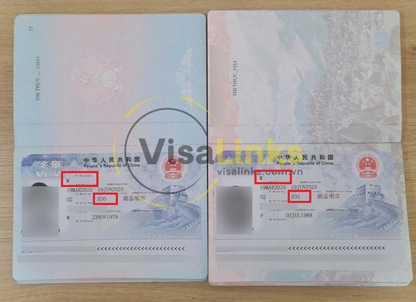 Visa công tác Trung Quốc là gì?