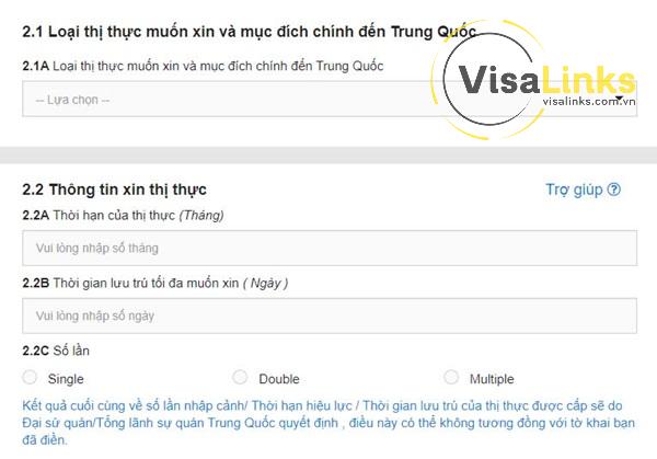 Thông tin chi tiết về thị thực