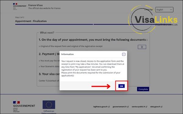 Finalization – Thông tin cuối cùng