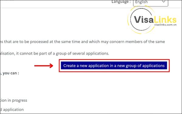 Tiến hành khai mẫu tờ khai xin visa Pháp