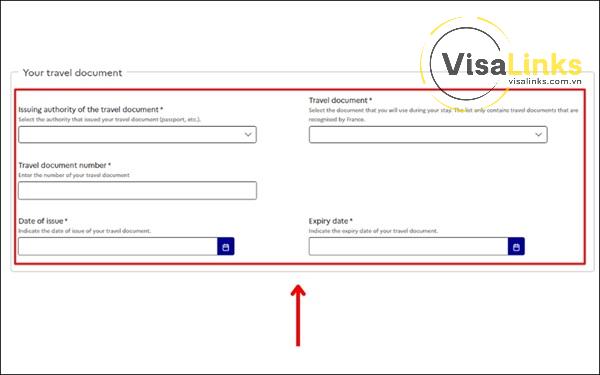 Your travel document – Hộ chiếu