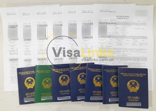 Các loại thị thực Hàn Quốc phổ biến hiện nay