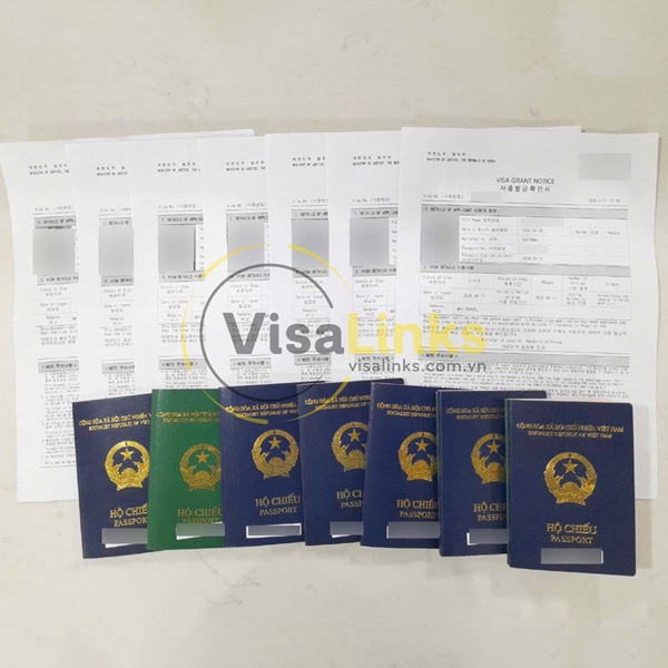 Quy trình làm visa Hàn Quốc tại Visalinks