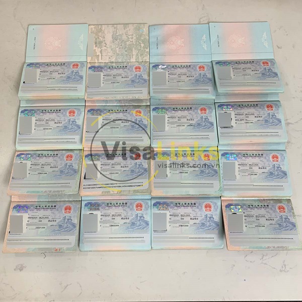 Quy trình dịch vụ làm visa Trung Quốc tại Visalinks