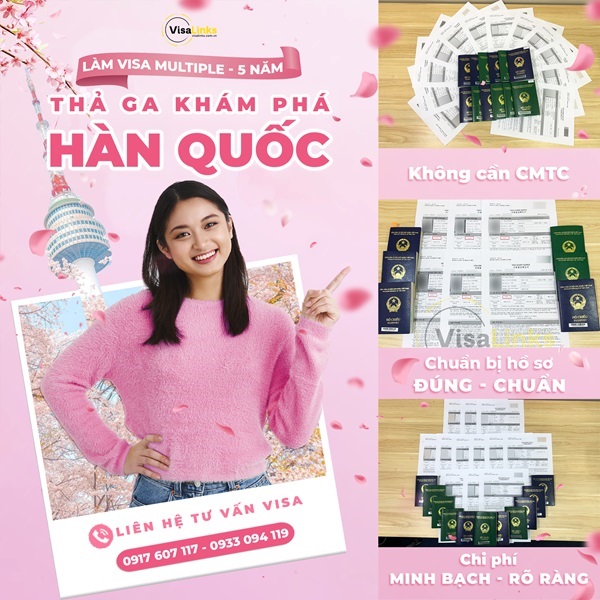 Vì sao nên lựa chọn dịch vụ visa Hàn Quốc TPHCM tại Visalinks