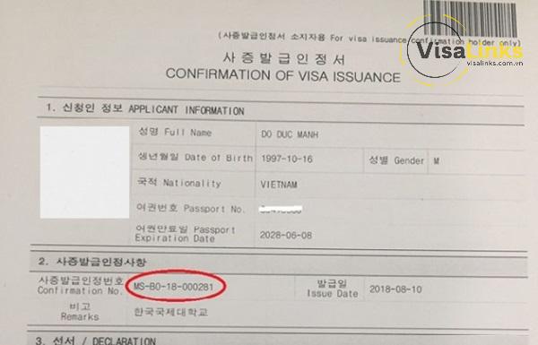 Du học Hàn Quốc visa thẳng là gì?