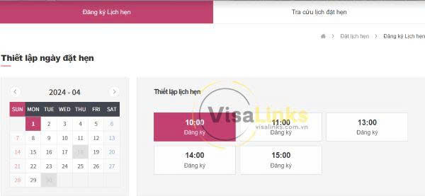 Truy cập website KVAC