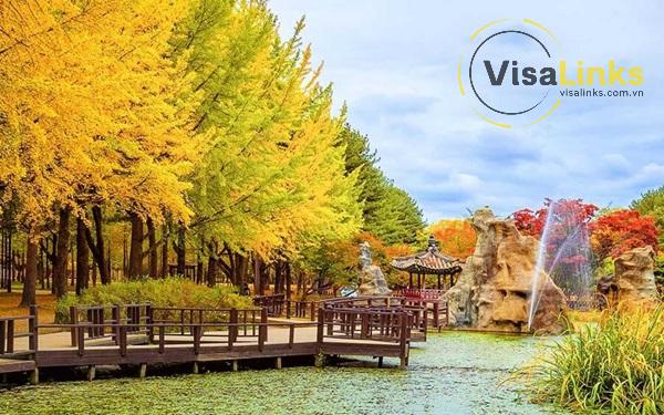 Đảo Nami – Hòn đảo thơ mộng giữa lòng thiên nhiên