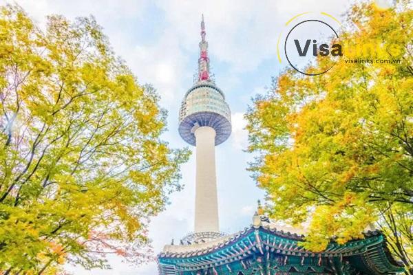 Tháp Namsan – Biểu tượng của Seoul từ trên cao