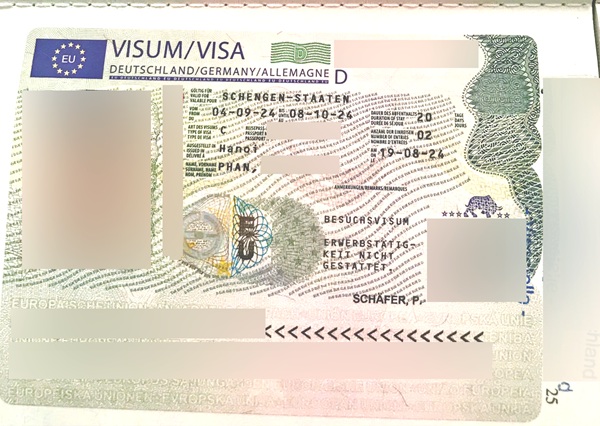 Tổng quan về visa thăm thân Đức