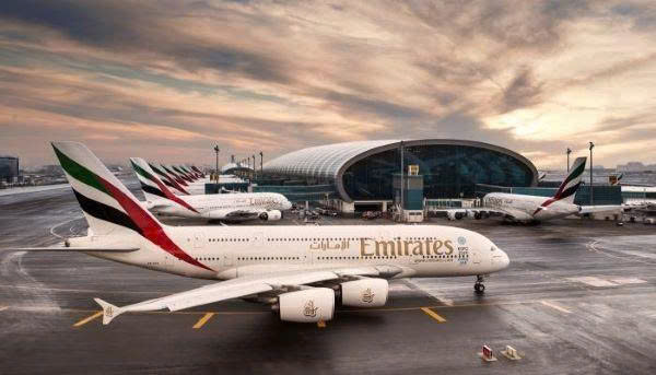 Máy bay của hãng hàng không Emirates