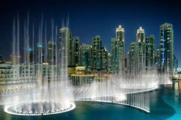 Đài phun nước Dubai – Đài phun nước lớn nhất thế giới
