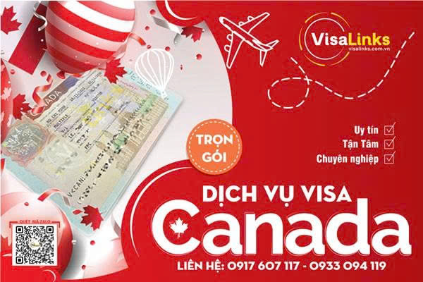 Dịch vụ làm visa du lịch Canada Uy tín tại Visalinks