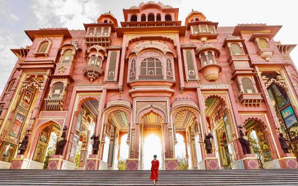 Jaipur thành phố hồng nổi tiếng ở Ấn Độ