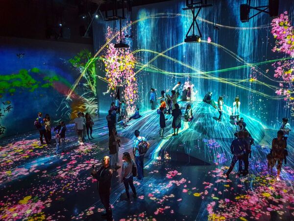 TeamLab Planets – không gian nghệ thuật kỹ thuật số ấn tượng