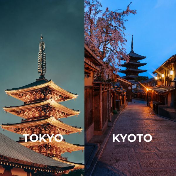 Có nên kết hợp du lịch Tokyo và Kyoto không?