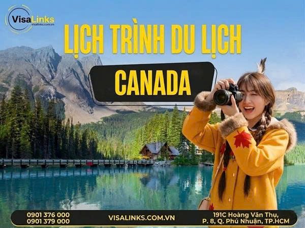 Gợi ý lịch trình du lịch Canada theo thời lượng chuyến đi